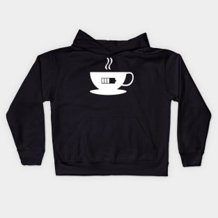 Coffee Recharging Kids Hoodie